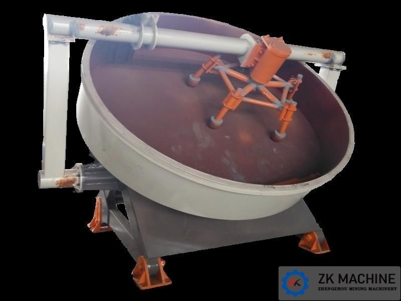 Met een hoge capaciteit Dia 6m ijzeroxide schijfpelletizer voor pelletizing van ijzererts