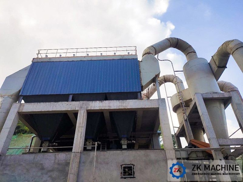 Industrial Online Pulse Jet Bag Filter Machine voor cementfabrieken