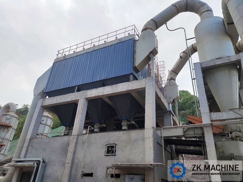 Industrial Online Pulse Jet Bag Filter Machine voor cementfabrieken