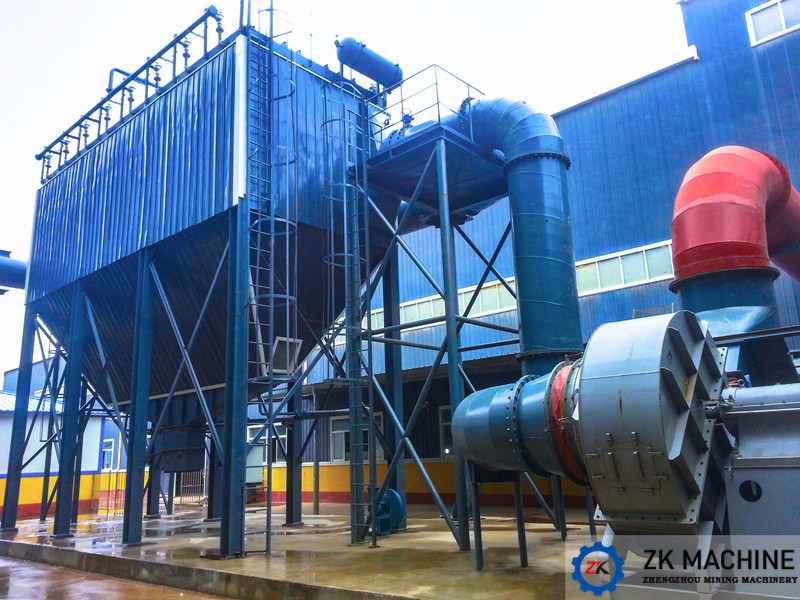AC Motor PPC Series Jet Pulse Bag Filter met 93-496m2 Filtratieruimte voor industriële stofverzameling