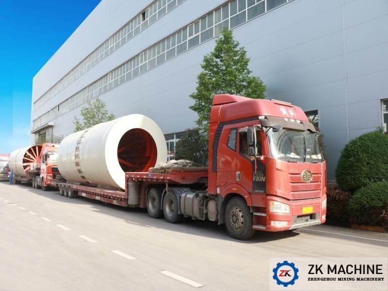 2-46t/h industriële roterende droogmachine met PLC-besturingssysteem voor het drogen van mineralen
