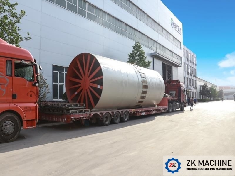 2-46t/h industriële roterende droogmachine met PLC-besturingssysteem voor het drogen van mineralen