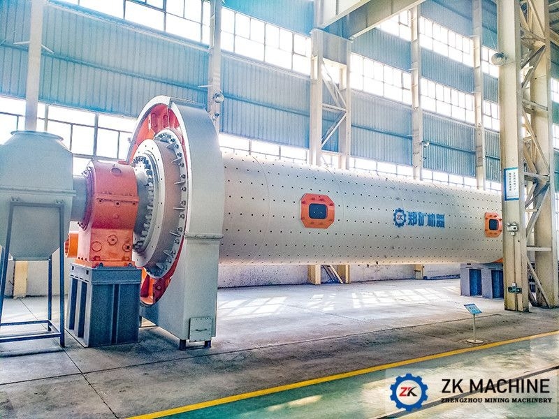 Dry Process Ball Mill 6.5-24 T slijpmiddel en motorvermogen voor nauwkeurig slijpen