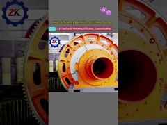 MQZ Energiebesparende lager aandrijving kogelmolen Droog proces kogelmolen Op maat gemaakte oplossing