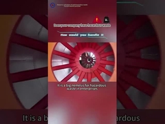 Standaardverbrandingsinstallatie voor stedelijk afval, roterende ovenverbrandingsinstallatie 2.0-34 T/H