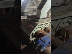 Kleine deeltjes materiaal Dia 275mm 5.8TPH Double Roller Granulator